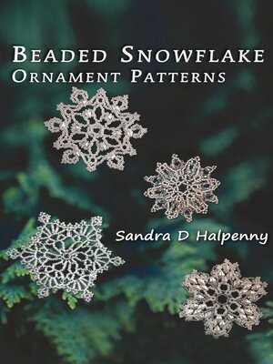 cover image of Beaded Snowflake Ornament Patterns